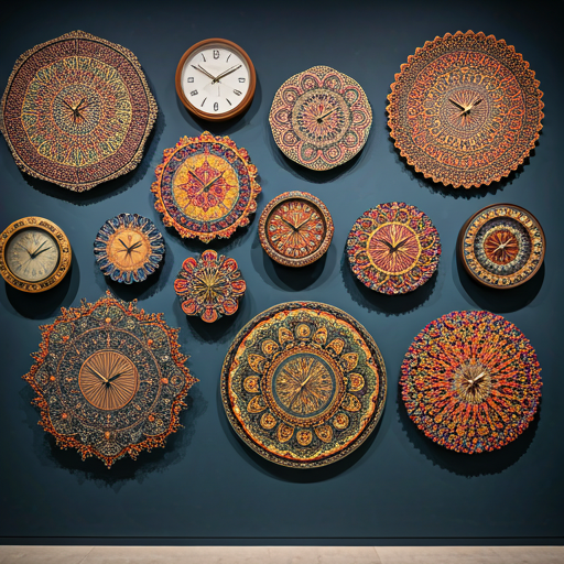 Mandala Clocks